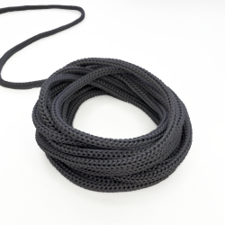 Шнур для одежды d-4.5мм, цвет Серый (на отрез)  в Мелеуз