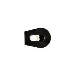 Зажим для шнура 4 мм KL  Чёрный + Белый (поштучно)  в Мелеуз