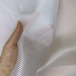 Сетка 3D трехслойная Air mesh 160 гр/м2, цвет Белый (на отрез)  в Мелеуз