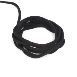 Шнур для одежды 4,5 мм, цвет Чёрный (на отрез)  в Мелеуз