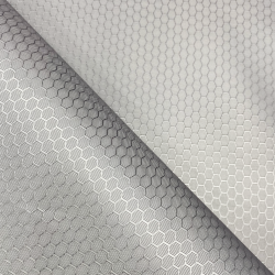 Ткань Оксфорд 300D PU Рип-Стоп СОТЫ, цвет Светло-Серый (на отрез)  в Мелеуз