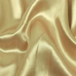 Ткань Атлас-сатин ЛЮКС, цвет Золотой (на отрез)  в Мелеуз