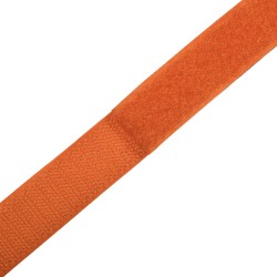 Контактная лента 25мм  Оранжевый (велькро-липучка, на отрез)  в Мелеуз