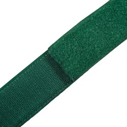 Контактная лента 40мм (38мм)  Зелёный (велькро-липучка, на отрез)  в Мелеуз