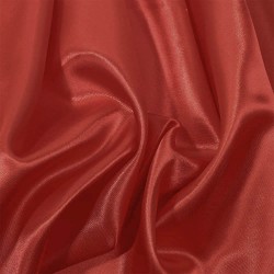 Ткань Атлас-сатин, цвет Красный (на отрез)  в Мелеуз