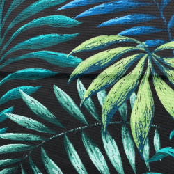 Интерьерная ткань Дак (DUCK), принт &quot;Тропические листья&quot; (на отрез)  в Мелеуз