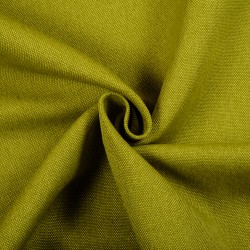 Ткань Рогожка (мебельная), цвет Зелёный (на отрез)  в Мелеуз