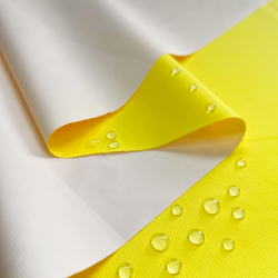 Водонепроницаемая Дышащая Мембранная ткань PU 10'000, цвет Жёлтый (на отрез)  в Мелеуз
