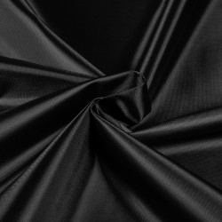 *Ткань Оксфорд 210D PU, цвет Черный (на отрез)  в Мелеуз